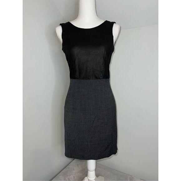 THEORY Virgin Wool Zip Back Sheath Dress Women’s 2 - Picture 1 of 9